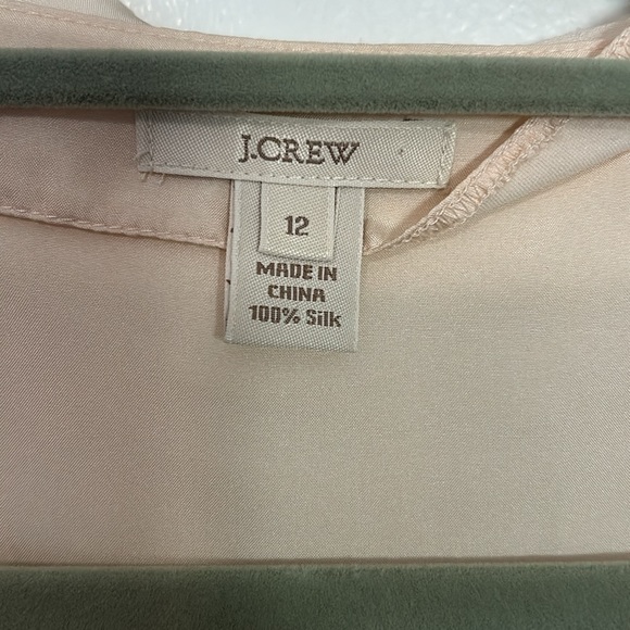 JCrew silk sleeveless shell size 12 - Picture 2 of 4